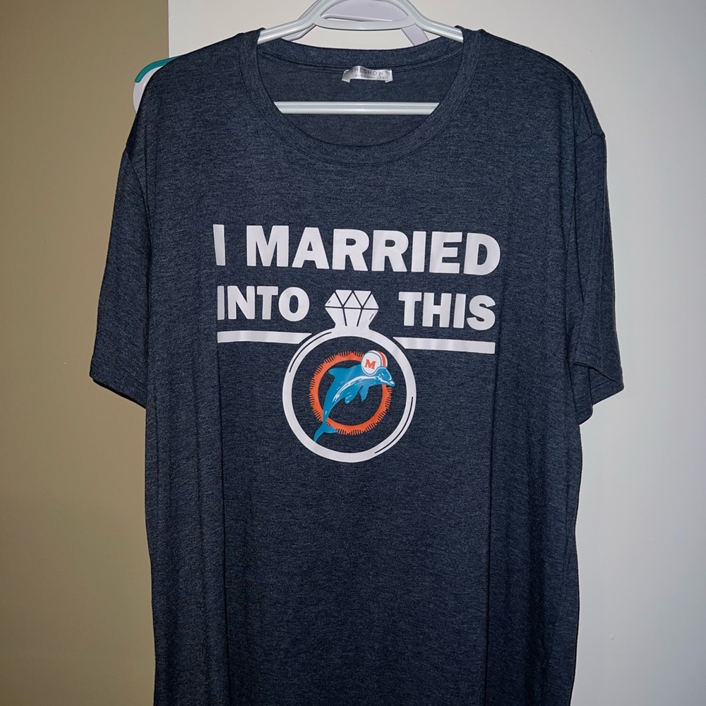 Miami dolphins ladies tee